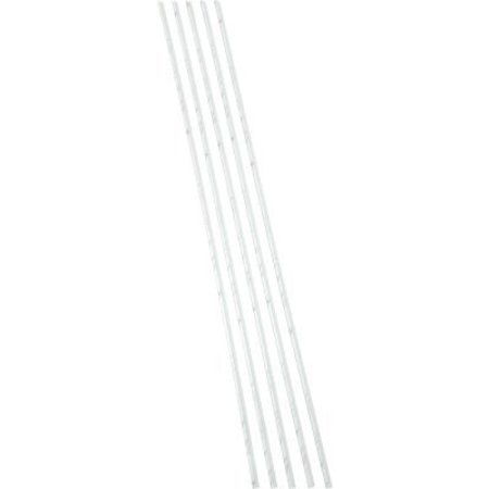 ACOUSTIC CEILING PRODUCTS Palisade 94"L J-Trim in Carrara Marble , 5 Pack 19010PK